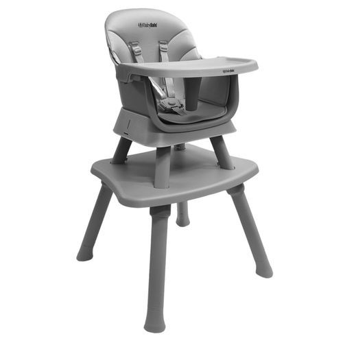 כסא אוכל 6 ב 1 LUCKY מבית BABYSAFE (אפור)
