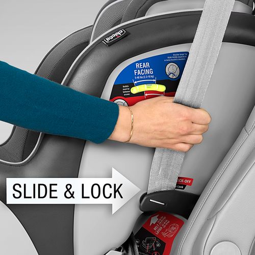 כיסא בטיחות צ'יקו משולב בוסטר CHICCO MYFIT - שחור / אפור 