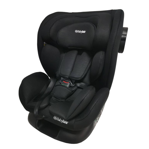 כיסא בטיחות בתקן G417SR  I-SIZE  מבית BabySafe (שחור)
