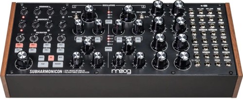 זווית נוספת moog - subharmonicon analog subharmonic synthesizer