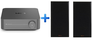 מערכת סטריאו WiiM Amp + Klipsch RP-600 II 