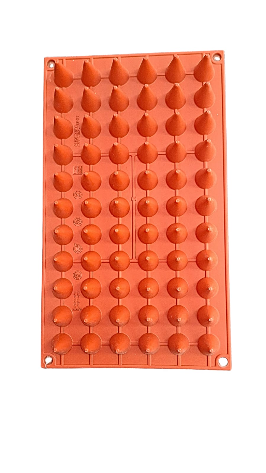 תבנית סיליקון מיני קונוס