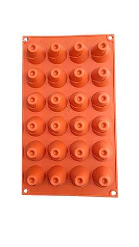 תבנית סיליקון קונוס מעוטר קטן