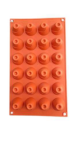 תבנית סיליקון קונוס מעוטר קטן