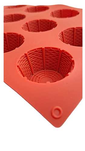 תבנית סיליקון סלסלה