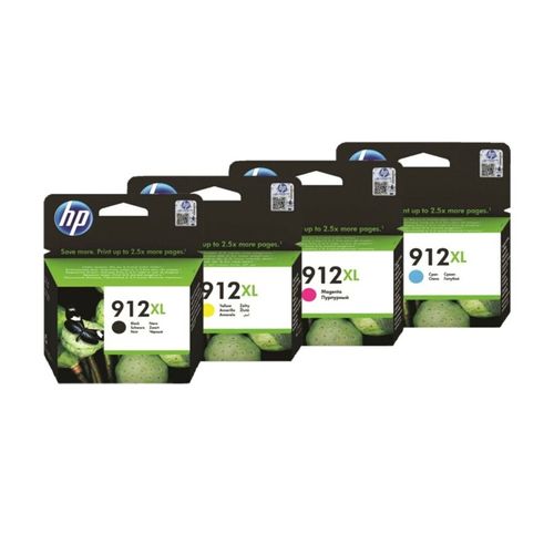 סט דיו מקורי HP 912XL