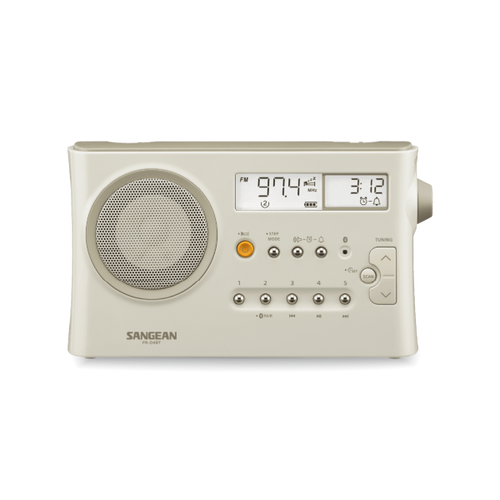 מערכת שמע ניידת Sangean PR-D4BT - צבע קרם