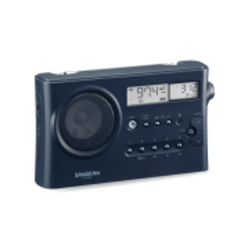 מערכת שמע ניידת Sangean PR-D4BT - צבע כחול