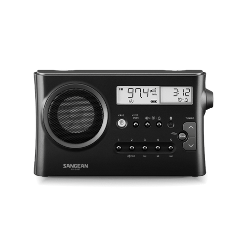 מערכת שמע ניידת Sangean PR-D4BT - צבע אפור