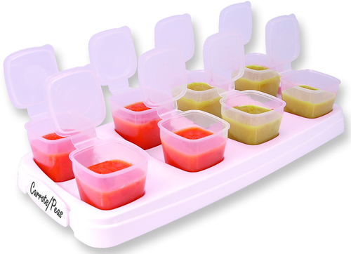 baby cubes קוביות אחסון נפרדות 70ml לאחסון מזון תינוקות 1