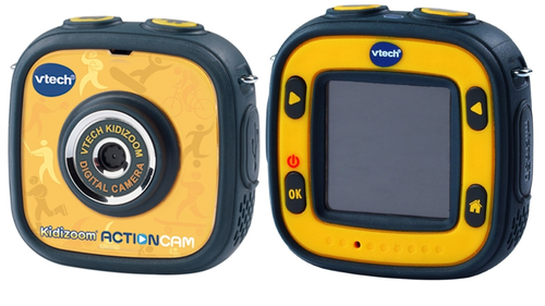 מצלמת וידיאו אקשן לילדים KIDIZOOM ACTIONCAM - צהוב 3