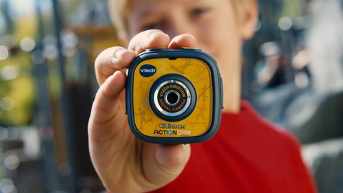 מצלמת וידיאו אקשן לילדים KIDIZOOM ACTIONCAM - צהוב 4