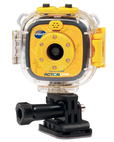מצלמת וידיאו אקשן לילדים KIDIZOOM ACTIONCAM - צהוב 7