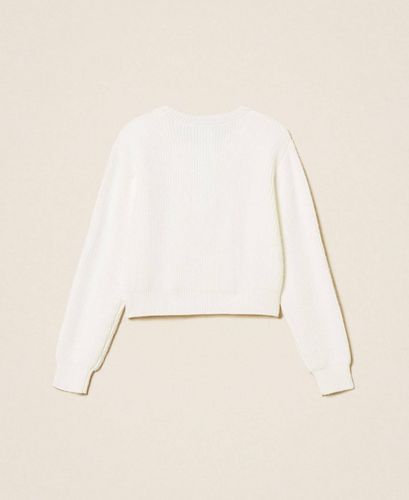 Girls’ jumper with embroidered logo