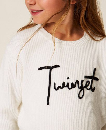Girls’ jumper with embroidered logo