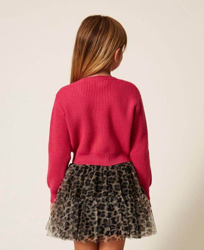 Girls’ jumper with embroidered logo