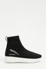 Sock trainers with logo