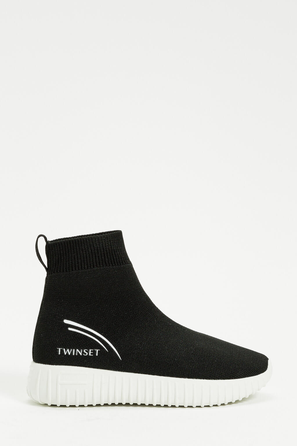 Sock trainers with logo