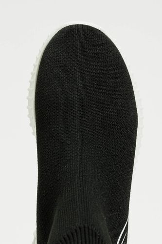 Sock trainers with logo
