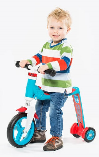 קורקינט ואפני שיווי משקל 2 ב 1 +Highwaybaby מבית Scoot 3