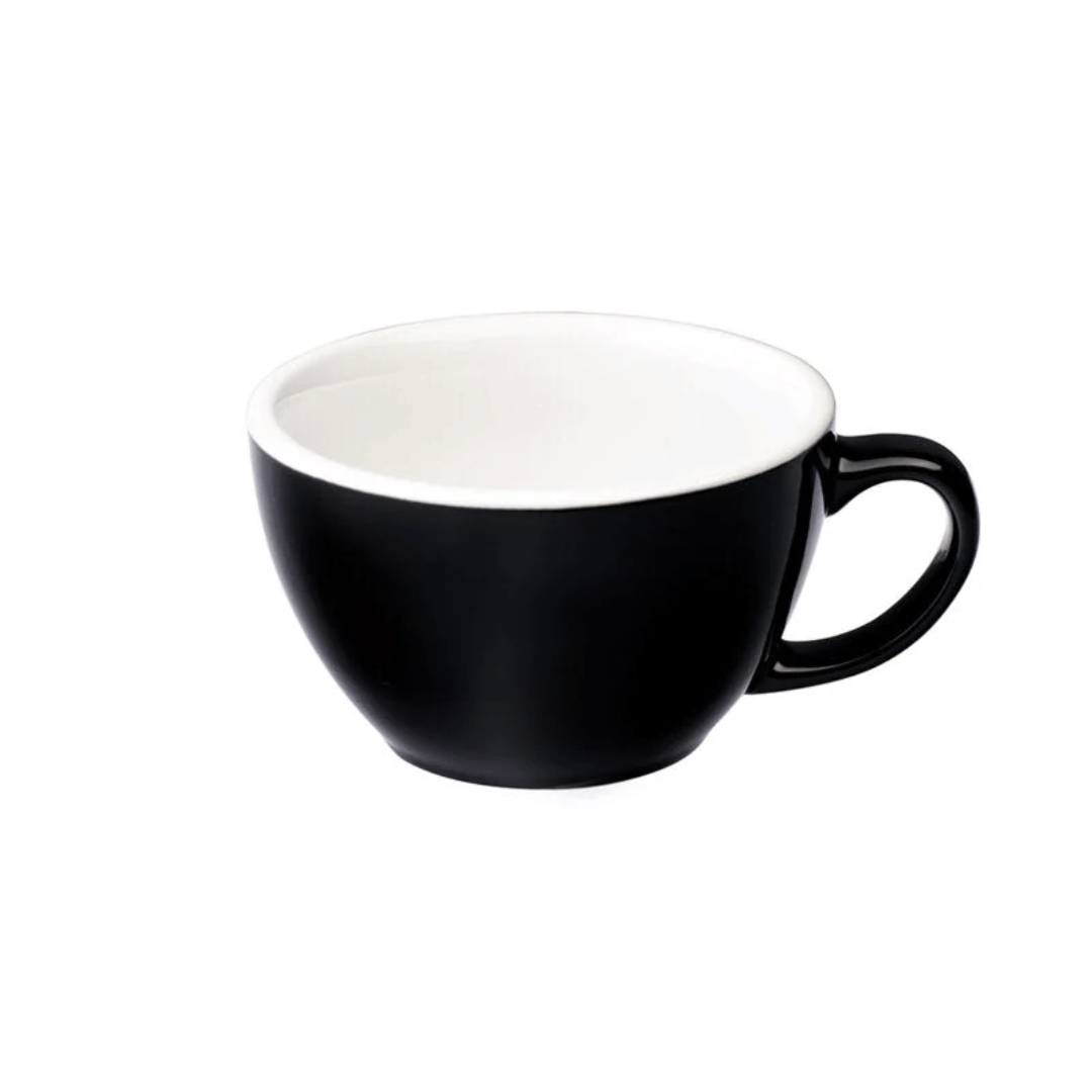 לוברמיקס אג ספל לאטה שחור 300 מ"ל Loveramics Egg Black