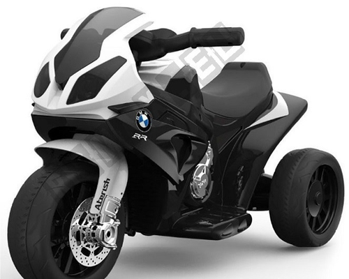 אופנוע מיני 6V לילדים בדמות BMW RR1000 - שחור 2