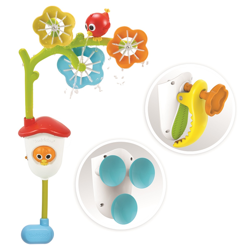 צעצוע אמבט עם סיבוב והשפרצה מובייל מים Sensory Arc 5