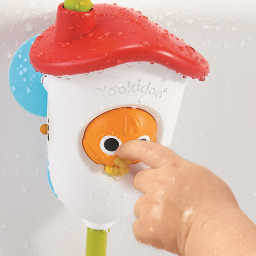 צעצוע אמבט עם סיבוב והשפרצה מובייל מים Sensory Arc 6