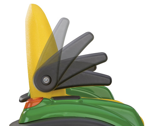 טרקטור ממונע 12V ג'ון דיר עם כף JOHN DEERE GROUND LOADER 6