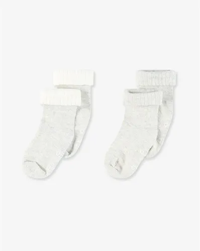 מארז שני זוגות גרבי ריב למניעת החלקה SOCKS 6-12-אפור