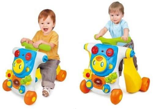 הליכון שהופך לבימבה 2 ב 1 Ride On גוזל 4