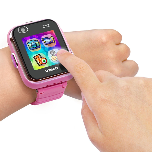שעון חכם עם מסך מגע ושתי מצלמות קידיזום KIDIZOOM DX2 - ורוד 2