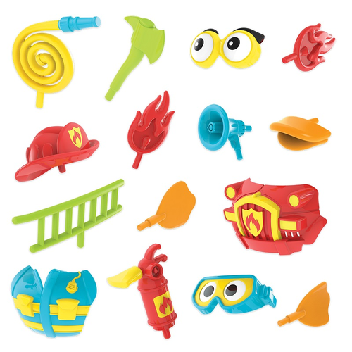 צעצוע אמבט ברווז סילון מים כבאי Jet Duck Firefighter 7