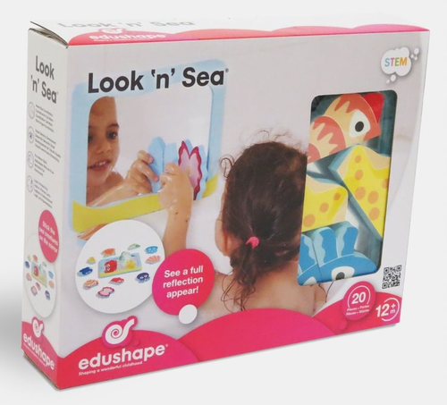 מראת משחק ויצורים באמבטיה Look 'n Sea עם 20 חלקים 5