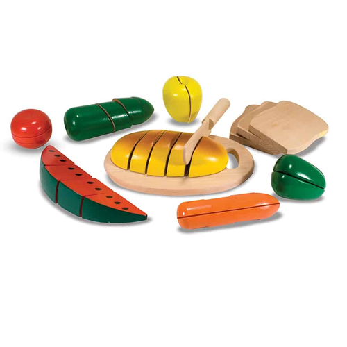 סט מעץ 25 חלקים אוכל לחיתוך 3