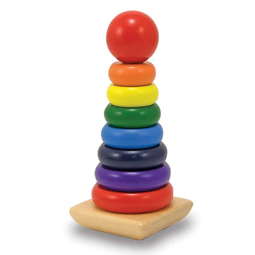 מגדל טבעות מעץ איכותי 1