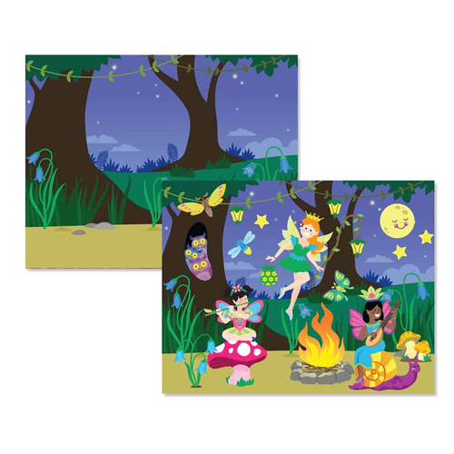 חוברת 165 מדבקות רב פעמית ו 5 דפי נושא - פיות 2
