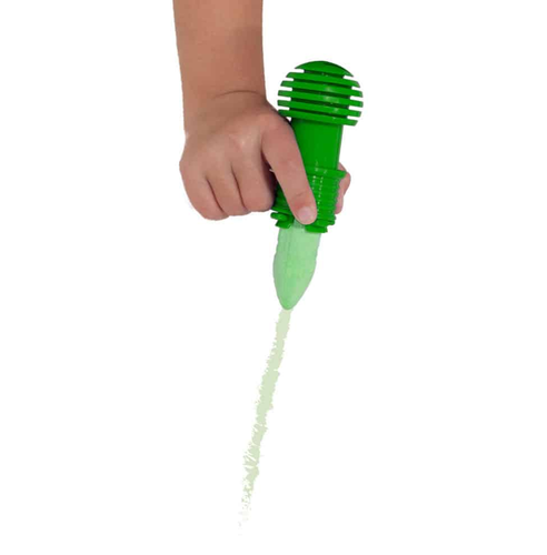 סט 4 גירי ענק עם ידית אחיזה לציור על המדרכה 3