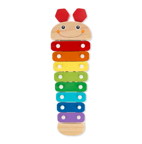 זחל קסילופון צבעוני מעץ 2