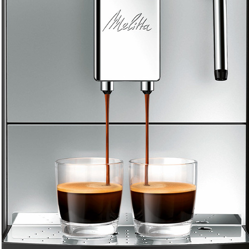 מכונת קפה אוטומטית Melitta Solo & Milk Silver דגם 31001 | יבואן רשמי שנתיים אחריות