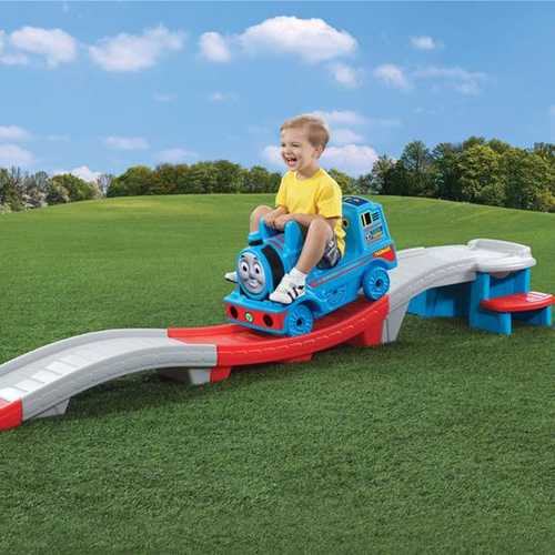 מסלול רכבת הרים במדרון תומס הקטר THOMAS THE TANK ENGINE דגם 7366 2