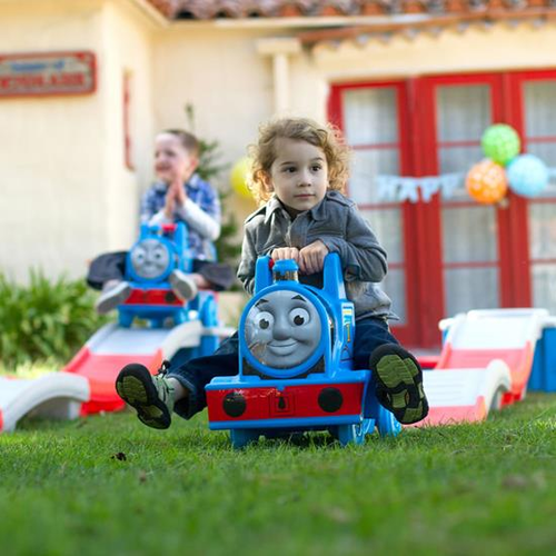מסלול רכבת הרים במדרון תומס הקטר THOMAS THE TANK ENGINE דגם 7366 3