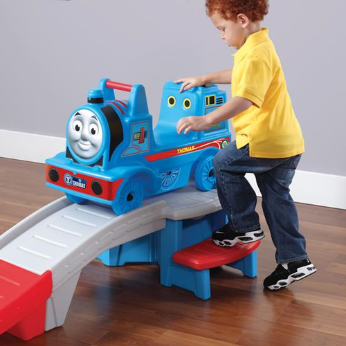 מסלול רכבת הרים במדרון תומס הקטר THOMAS THE TANK ENGINE דגם 7366 4