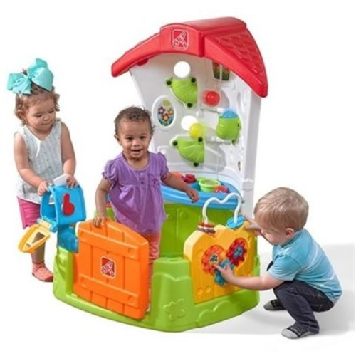 פינת פעילות בית לפעוטות TODDLER CORNER HOUSE עם 15 אביזרי משחק 8771 2