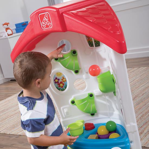 פינת פעילות בית לפעוטות TODDLER CORNER HOUSE עם 15 אביזרי משחק 8771 6