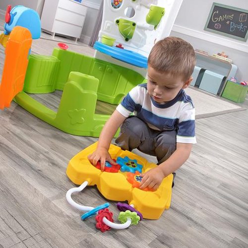 פינת פעילות בית לפעוטות TODDLER CORNER HOUSE עם 15 אביזרי משחק 8771 7