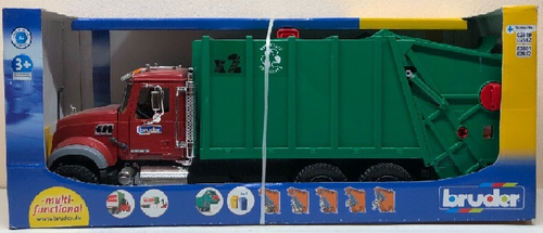 משאית זבל MACK Granite Garbage truck עם 2 פחים 5