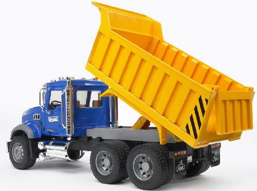 משאית הובלה מאן MACK Granite כחולה 2