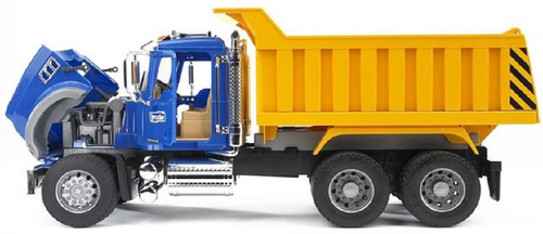 משאית הובלה מאן MACK Granite כחולה 3