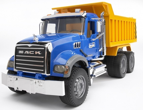 משאית הובלה מאן MACK Granite כחולה 4
